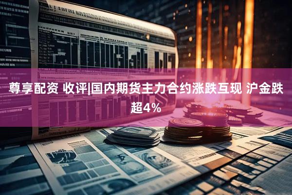 尊享配资 收评|国内期货主力合约涨跌互现 沪金跌超4%